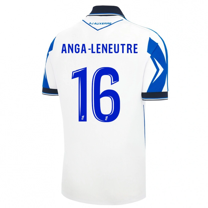 Danxen Kvinder Nathan Anga-Leneutre #16 Sort Hvid Blå Hjemmebane Spillertrøjer 2026/27 Trøje T-Shirt