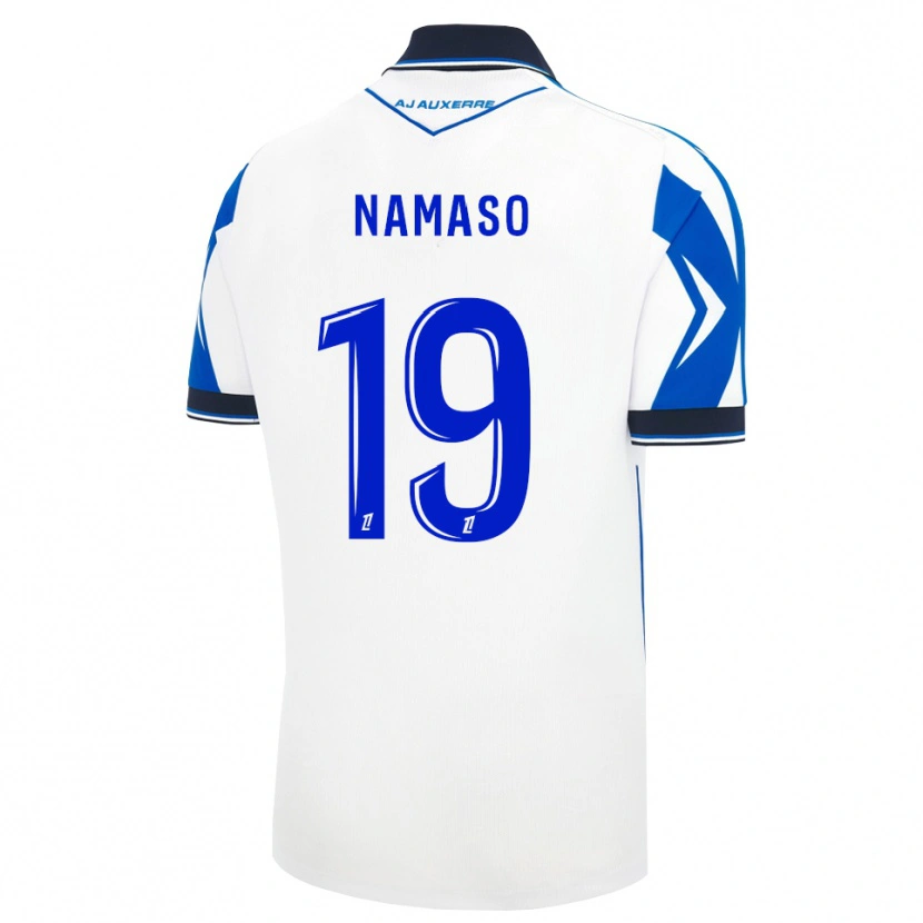 Danxen Kvinder Danny Namaso #19 Sort Hvid Blå Hjemmebane Spillertrøjer 2026/27 Trøje T-Shirt