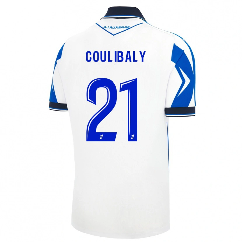 Danxen Kvinder Lasso Coulibaly #21 Sort Hvid Blå Hjemmebane Spillertrøjer 2026/27 Trøje T-Shirt