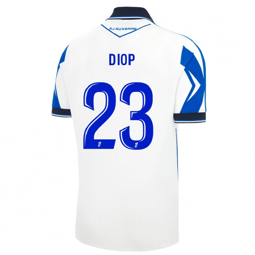 Danxen Kvinder Mamadou Diop #23 Sort Hvid Blå Hjemmebane Spillertrøjer 2026/27 Trøje T-Shirt