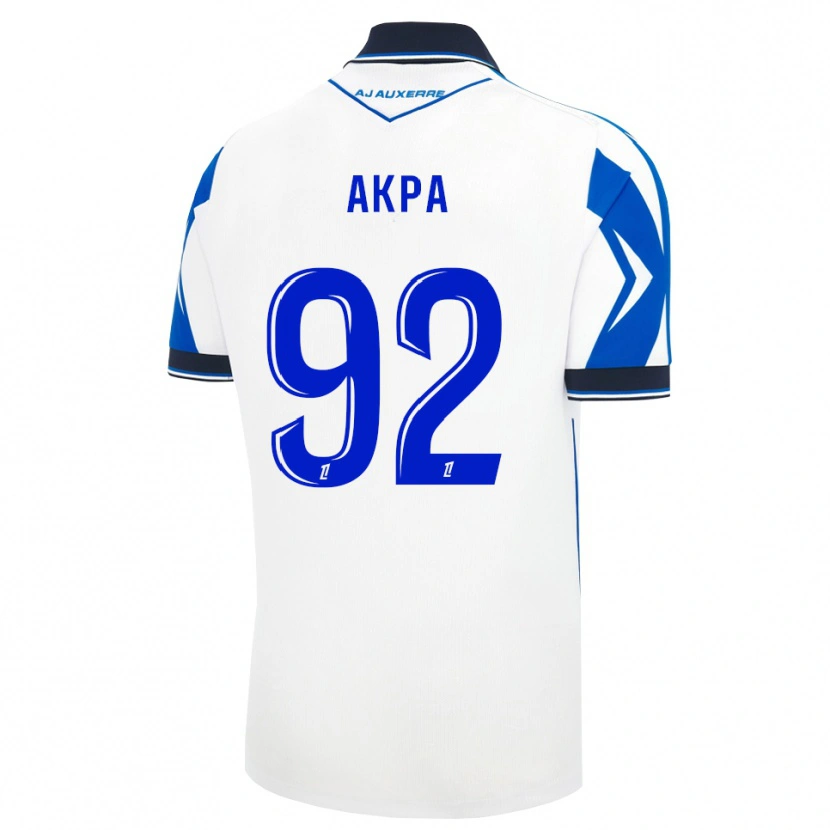 Danxen Kvinder Clément Akpa #92 Sort Hvid Blå Hjemmebane Spillertrøjer 2026/27 Trøje T-Shirt