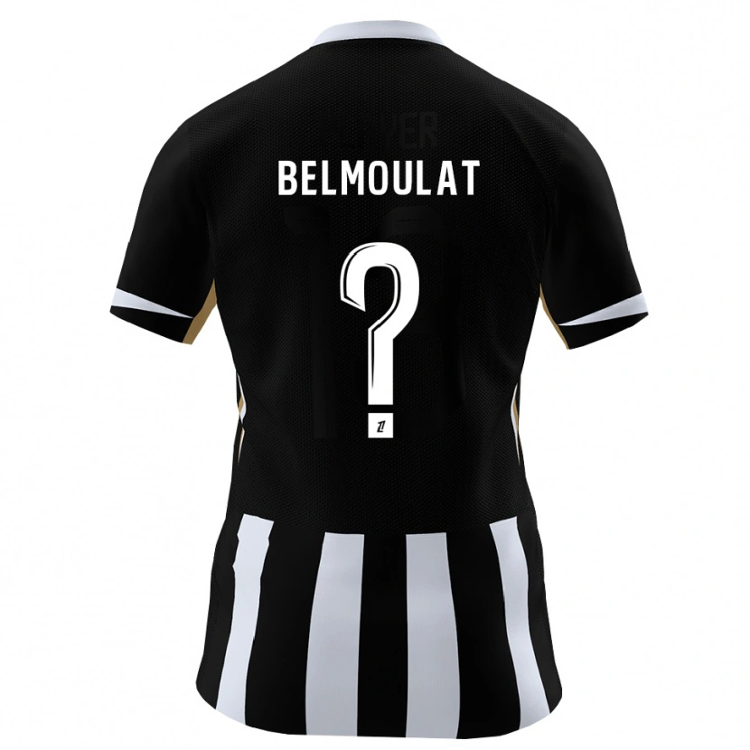 Danxen Kvinder Zinédine Belmoulat #0 Sort Blå Hjemmebane Spillertrøjer 2026/27 Trøje T-Shirt