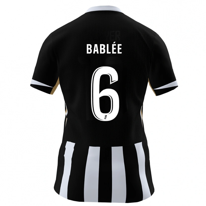 Danxen Kvinder Alix Bablée #6 Sort Blå Hjemmebane Spillertrøjer 2026/27 Trøje T-Shirt
