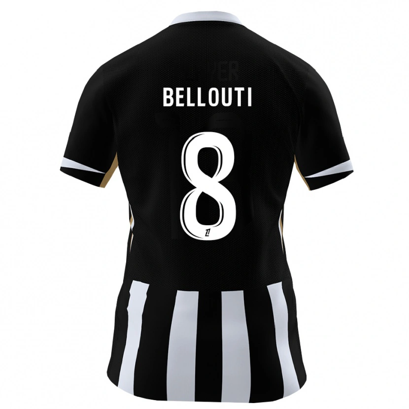 Danxen Kvinder Enzo Bellouti #8 Sort Blå Hjemmebane Spillertrøjer 2026/27 Trøje T-Shirt