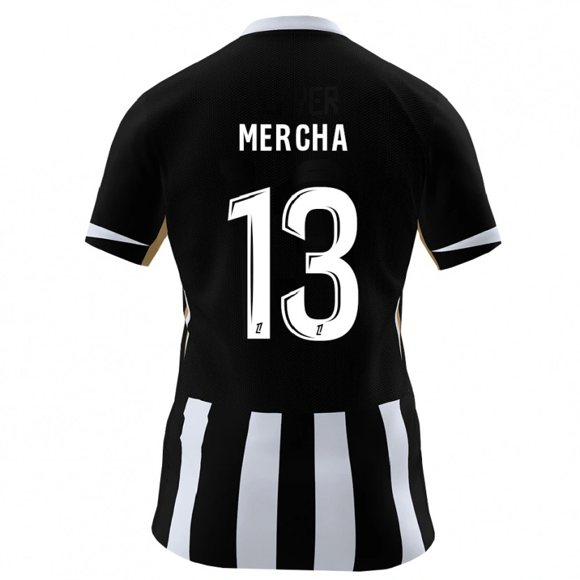 Danxen Kvinder Yanis Mercha #13 Sort Blå Hjemmebane Spillertrøjer 2026/27 Trøje T-Shirt