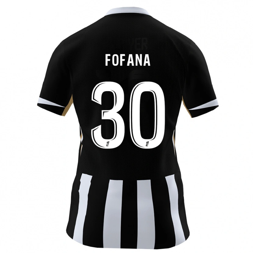Danxen Kvinder Yahia Fofana #30 Sort Blå Hjemmebane Spillertrøjer 2026/27 Trøje T-Shirt