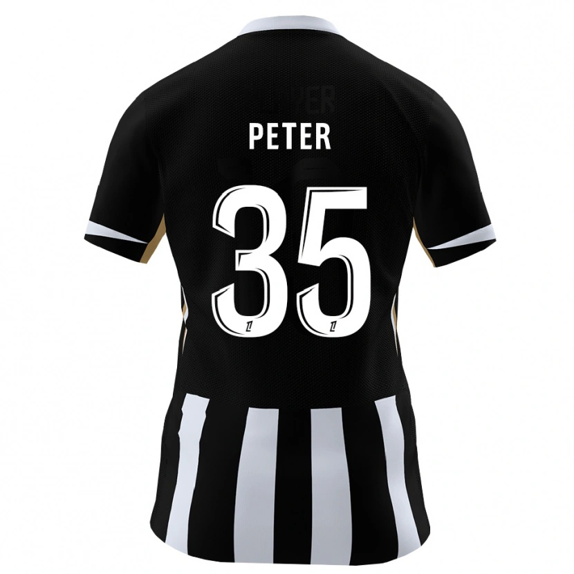 Danxen Kvinder Prosper Peter #35 Sort Blå Hjemmebane Spillertrøjer 2026/27 Trøje T-Shirt