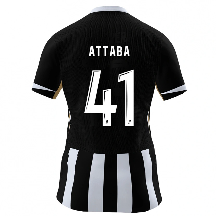 Danxen Kvinder Sofian Attaba #41 Sort Blå Hjemmebane Spillertrøjer 2026/27 Trøje T-Shirt