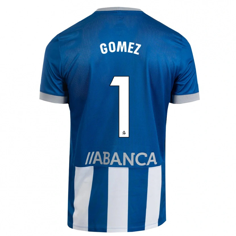 Danxen Kvinder Yohana Gómez #1 Blå Grå Hvid Hjemmebane Spillertrøjer 2026/27 Trøje T-Shirt
