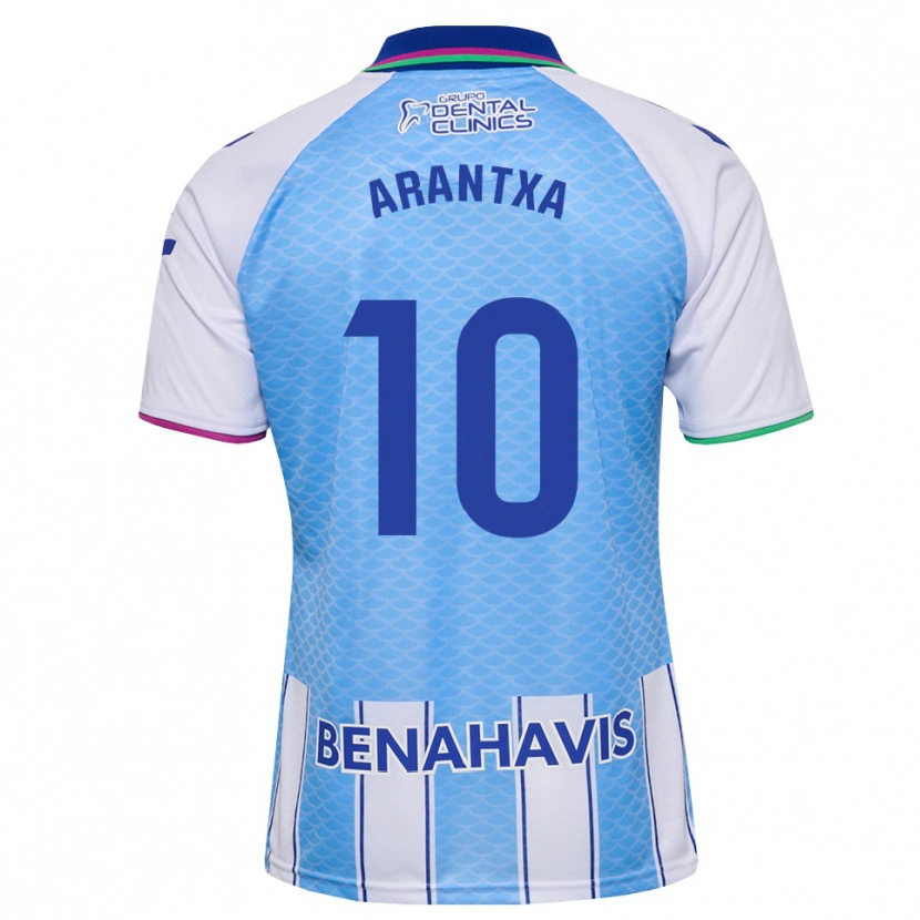 Danxen Kvinder Arantxa Medina Torreblanca #10 Dyb Himmelblå Hvid Hjemmebane Spillertrøjer 2026/27 Trøje T-Shirt
