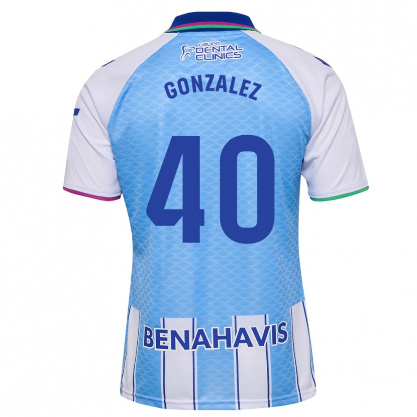 Danxen Kvinder Carol González #40 Dyb Himmelblå Hvid Hjemmebane Spillertrøjer 2026/27 Trøje T-Shirt