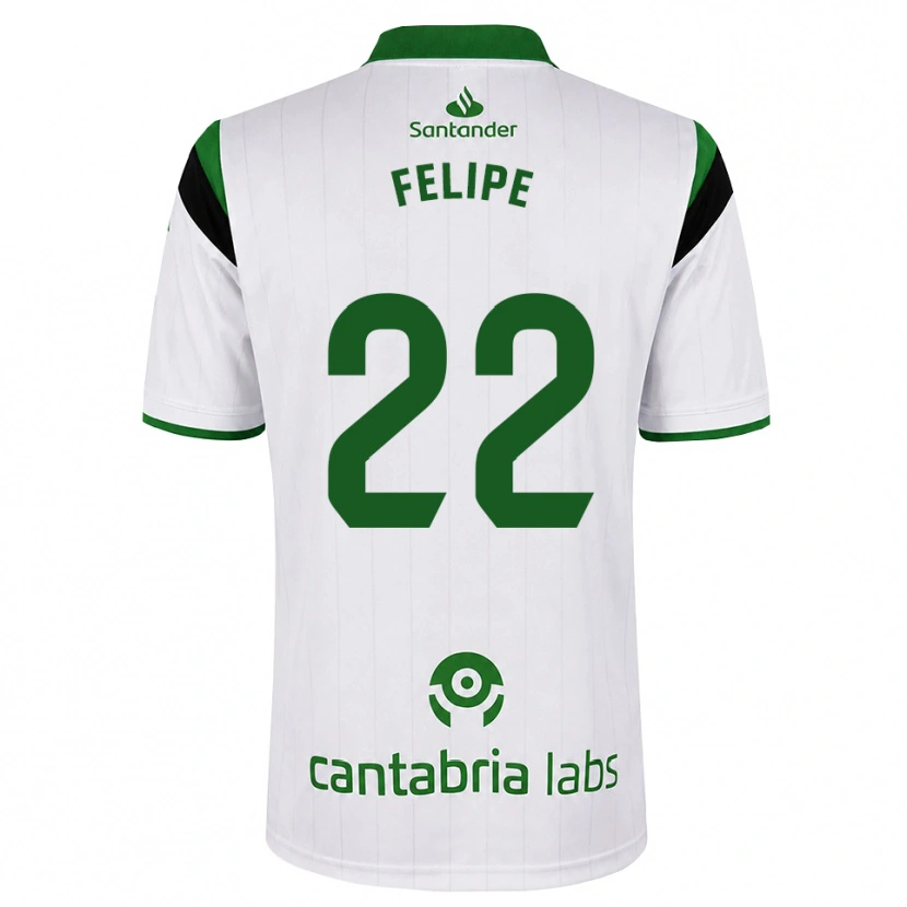 Danxen Kvinder Pedro Felipe #22 Hvid Grøn Sort Hjemmebane Spillertrøjer 2026/27 Trøje T-Shirt