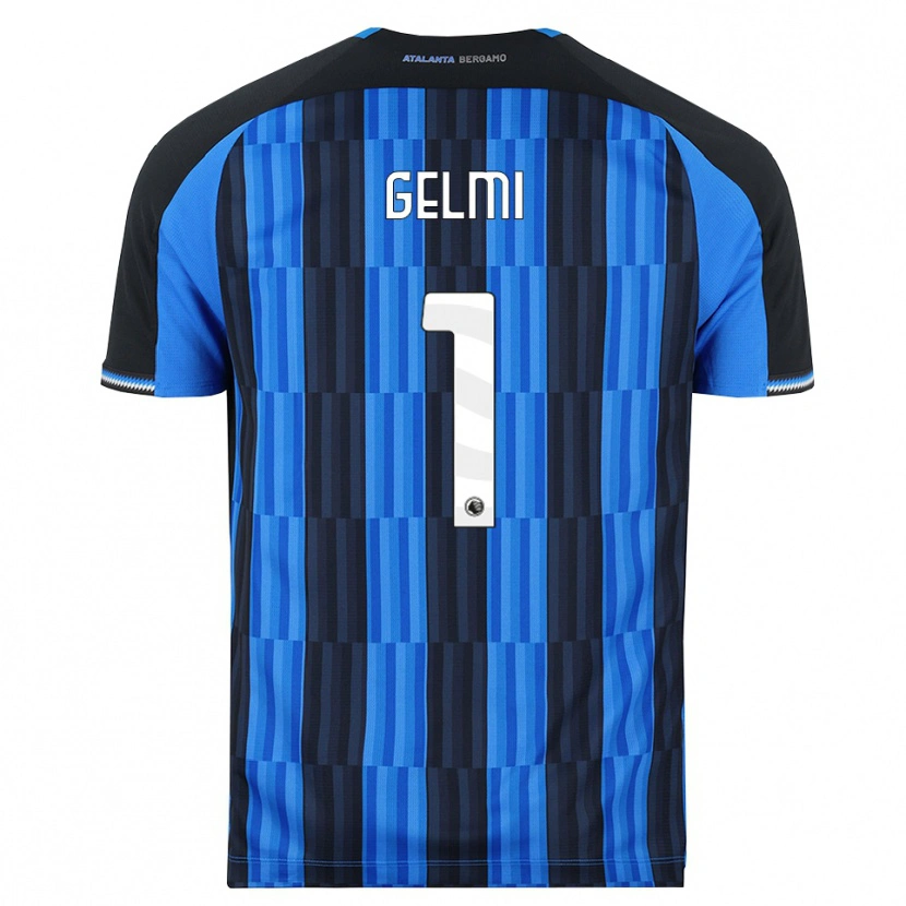 Danxen Kvinder Ludovico Gelmi #1 Blå Sort Rød Hjemmebane Spillertrøjer 2026/27 Trøje T-Shirt