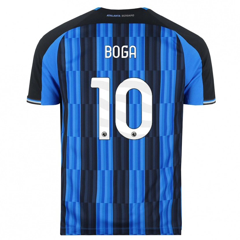 Danxen Kvinder Jeremie Boga #10 Blå Sort Rød Hjemmebane Spillertrøjer 2026/27 Trøje T-Shirt