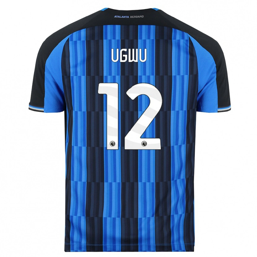 Danxen Kvinder Ferdinand Ugwu #12 Blå Sort Rød Hjemmebane Spillertrøjer 2026/27 Trøje T-Shirt