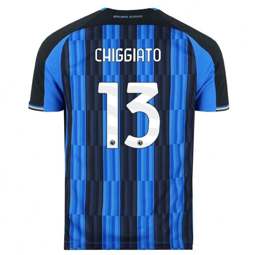 Danxen Kvinder Gabriele Chiggiato #13 Blå Sort Rød Hjemmebane Spillertrøjer 2026/27 Trøje T-Shirt
