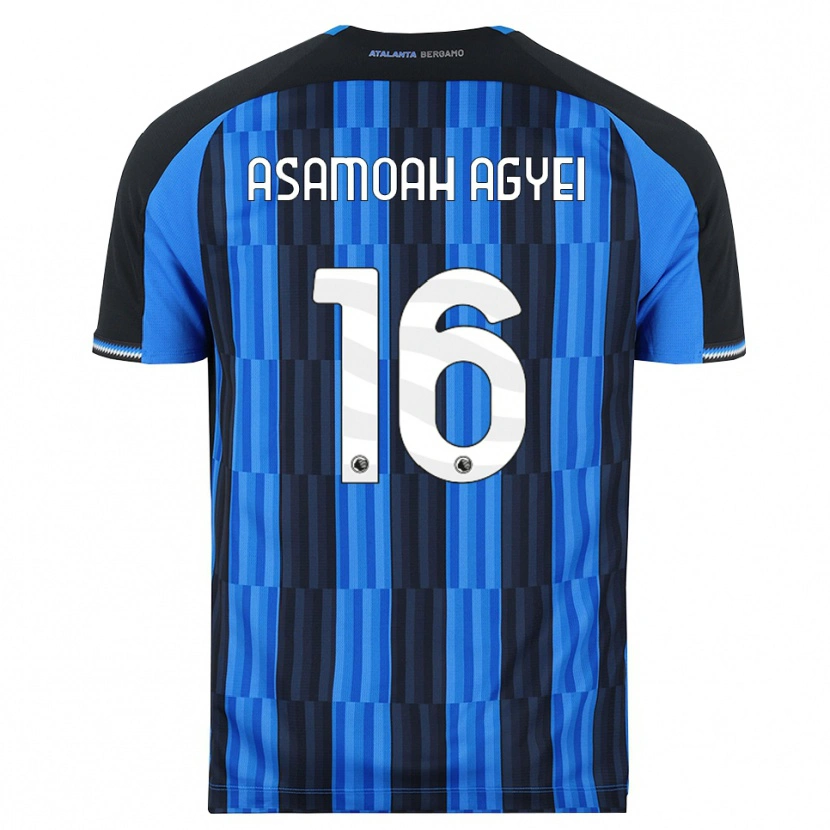 Danxen Kvinder Yaw Asamoah Agyei #16 Blå Sort Rød Hjemmebane Spillertrøjer 2026/27 Trøje T-Shirt
