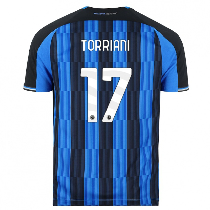 Danxen Kvinder Andrea Torriani #17 Blå Sort Rød Hjemmebane Spillertrøjer 2026/27 Trøje T-Shirt