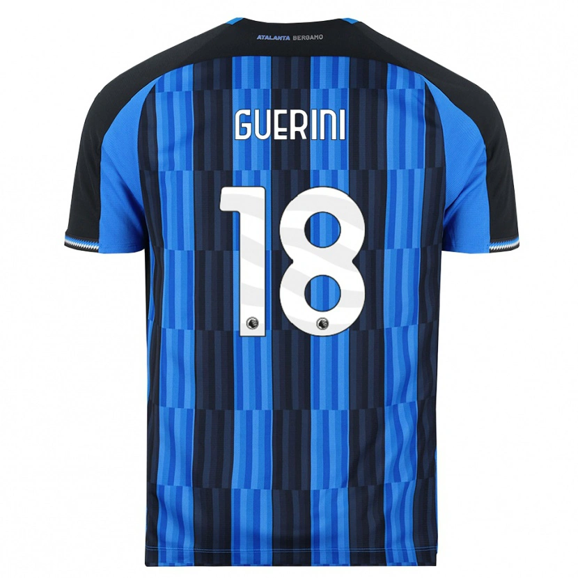 Danxen Kvinder Alessio Guerini #18 Blå Sort Rød Hjemmebane Spillertrøjer 2026/27 Trøje T-Shirt