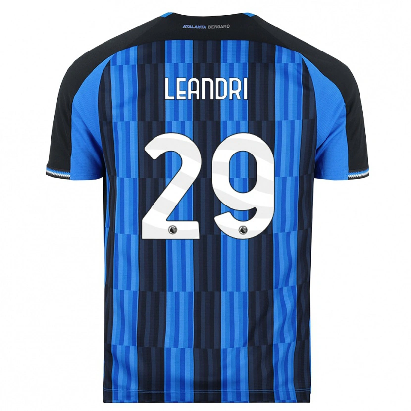 Danxen Kvinder Marco Leandri #29 Blå Sort Rød Hjemmebane Spillertrøjer 2026/27 Trøje T-Shirt