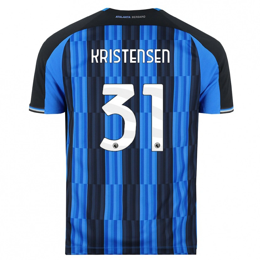 Danxen Kvinder Thomas Kristensen #31 Blå Sort Rød Hjemmebane Spillertrøjer 2026/27 Trøje T-Shirt