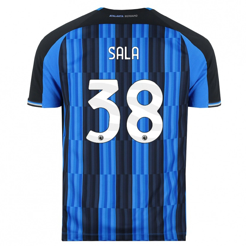 Danxen Kvinder Lorenzo Sala #38 Blå Sort Rød Hjemmebane Spillertrøjer 2026/27 Trøje T-Shirt
