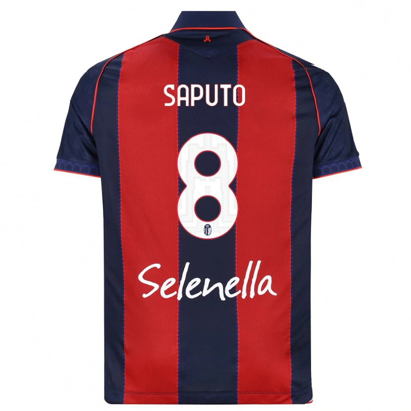 Danxen Kvinder Jesse Saputo #8 Kongelig Blå Rød Hvid Hjemmebane Spillertrøjer 2026/27 Trøje T-Shirt