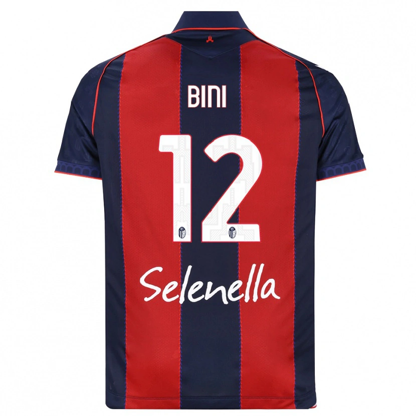 Danxen Kvinder Cesare Bini #12 Kongelig Blå Rød Hvid Hjemmebane Spillertrøjer 2026/27 Trøje T-Shirt