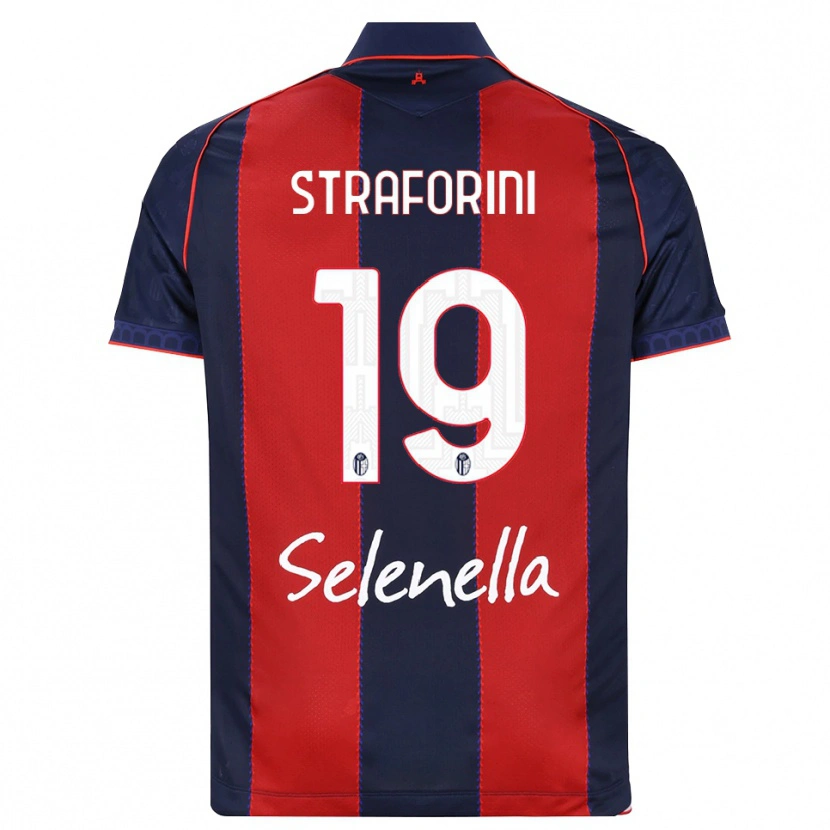 Danxen Kvinder Rino Straforini #19 Kongelig Blå Rød Hvid Hjemmebane Spillertrøjer 2026/27 Trøje T-Shirt