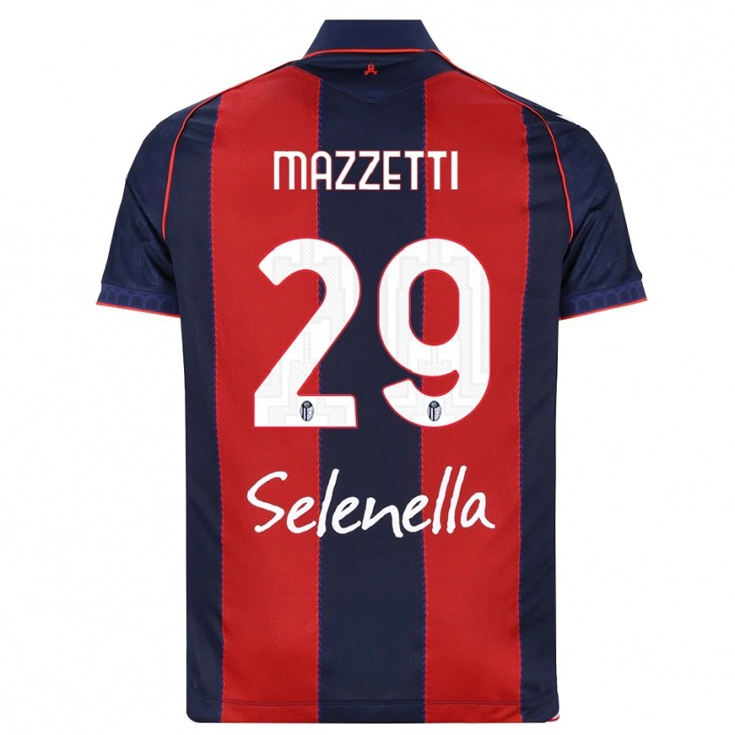 Danxen Kvinder Gabriele Mazzetti #29 Kongelig Blå Rød Hvid Hjemmebane Spillertrøjer 2026/27 Trøje T-Shirt