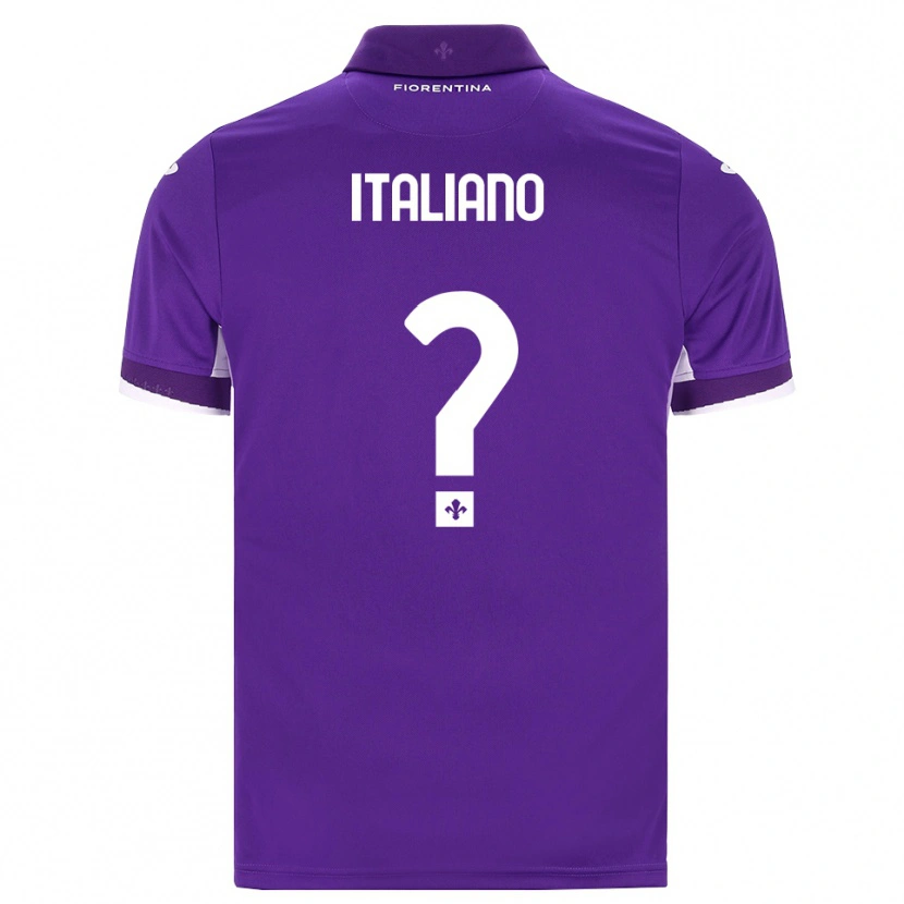 Danxen Kvinder Riccardo Italiano #0 Lilla Hvid Pink Hjemmebane Spillertrøjer 2026/27 Trøje T-Shirt