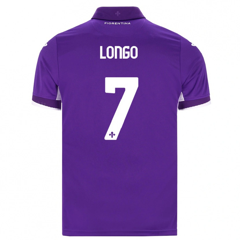 Danxen Kvinder Miriam Longo #7 Lilla Hvid Pink Hjemmebane Spillertrøjer 2026/27 Trøje T-Shirt