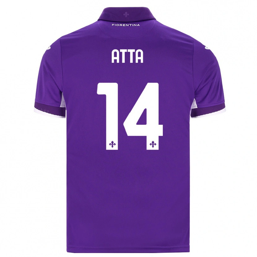 Danxen Kvinder Arthur Atta #14 Lilla Hvid Pink Hjemmebane Spillertrøjer 2026/27 Trøje T-Shirt