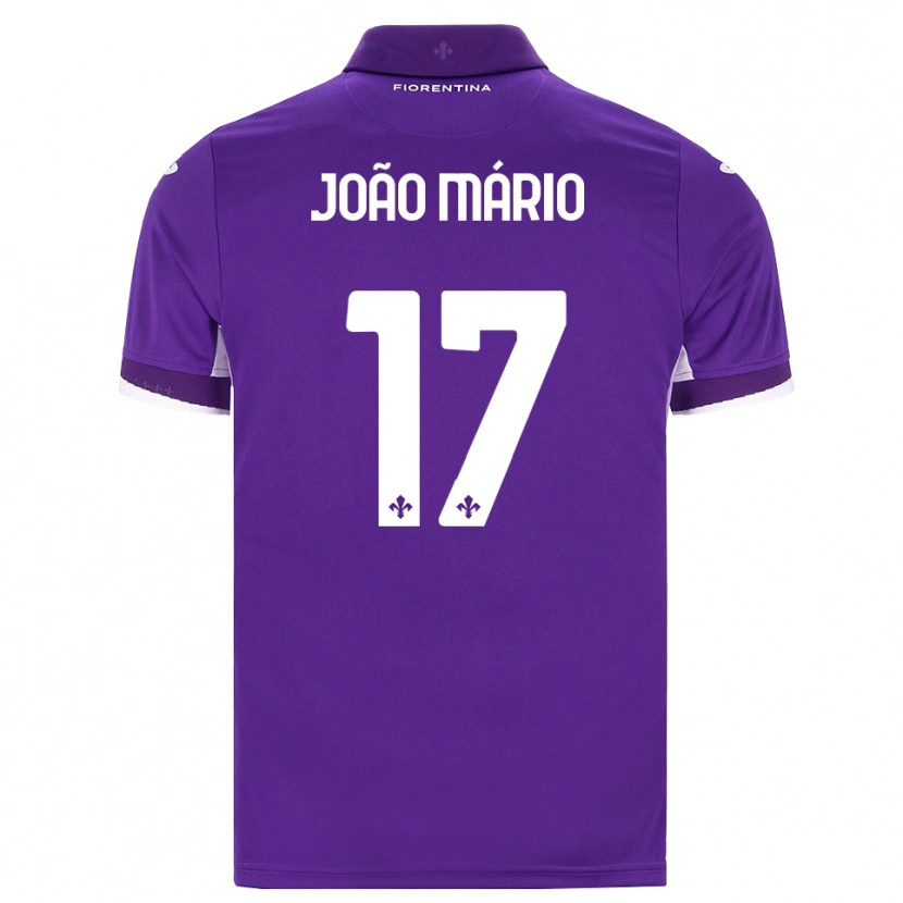 Danxen Kvinder João Mário #17 Lilla Hvid Pink Hjemmebane Spillertrøjer 2026/27 Trøje T-Shirt
