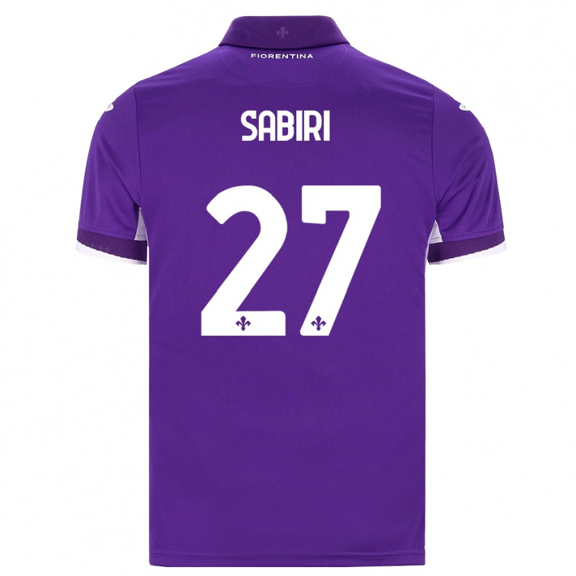 Danxen Kvinder Abdelhamid Sabiri #27 Lilla Hvid Pink Hjemmebane Spillertrøjer 2026/27 Trøje T-Shirt