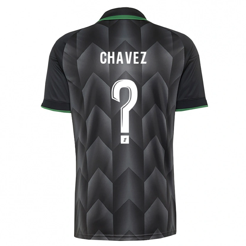 Danxen Kvinder Jhoanner Chávez #0 Hvid Sort Grøn Udebane Spillertrøjer 2026/27 Trøje T-Shirt