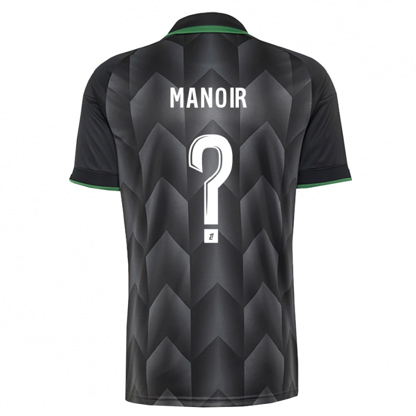 Danxen Kvinder Nael Manoir #0 Hvid Sort Grøn Udebane Spillertrøjer 2026/27 Trøje T-Shirt