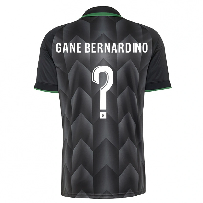 Danxen Kvinder Nathanaël Gane Bernardino #0 Hvid Sort Grøn Udebane Spillertrøjer 2026/27 Trøje T-Shirt