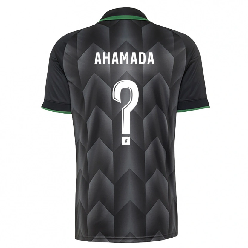 Danxen Kvinder Nelson Ahamada #0 Hvid Sort Grøn Udebane Spillertrøjer 2026/27 Trøje T-Shirt