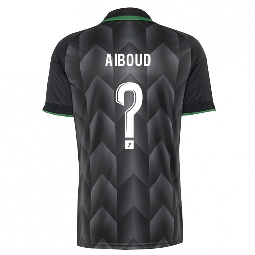 Danxen Kvinder Rayan Aiboud #0 Hvid Sort Grøn Udebane Spillertrøjer 2026/27 Trøje T-Shirt