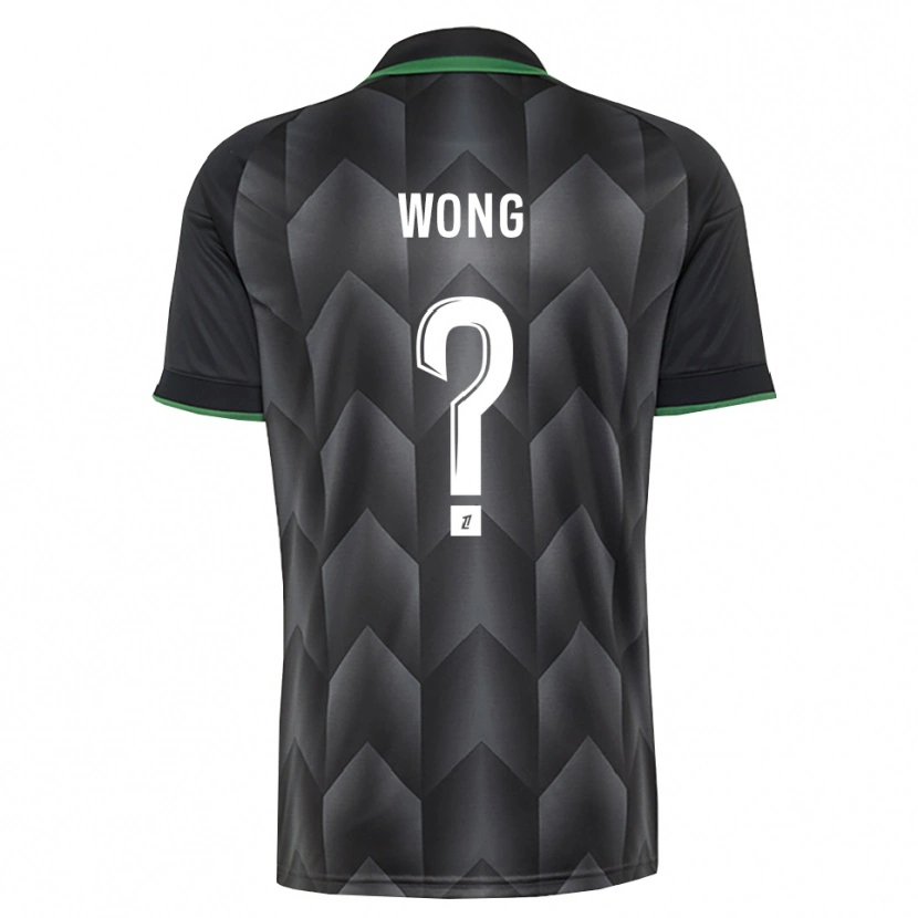 Danxen Kvinder Kiani Wong #0 Hvid Sort Grøn Udebane Spillertrøjer 2026/27 Trøje T-Shirt
