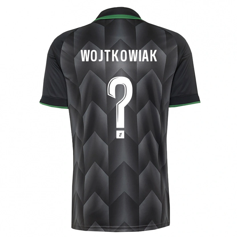 Danxen Kvinder Valentin Wojtkowiak #0 Hvid Sort Grøn Udebane Spillertrøjer 2026/27 Trøje T-Shirt
