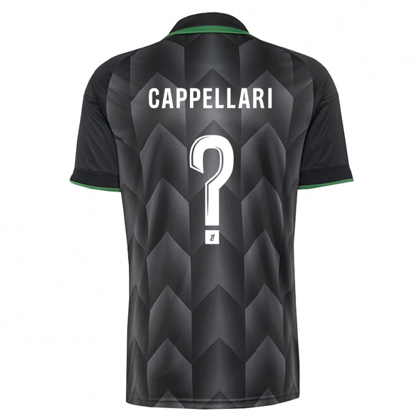 Danxen Kvinder Jihan Cappellari #0 Hvid Sort Grøn Udebane Spillertrøjer 2026/27 Trøje T-Shirt