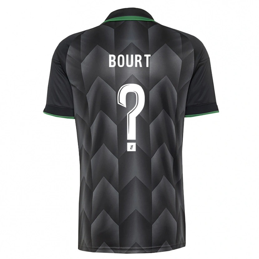 Danxen Kvinder Chloé Bourt #0 Hvid Sort Grøn Udebane Spillertrøjer 2026/27 Trøje T-Shirt