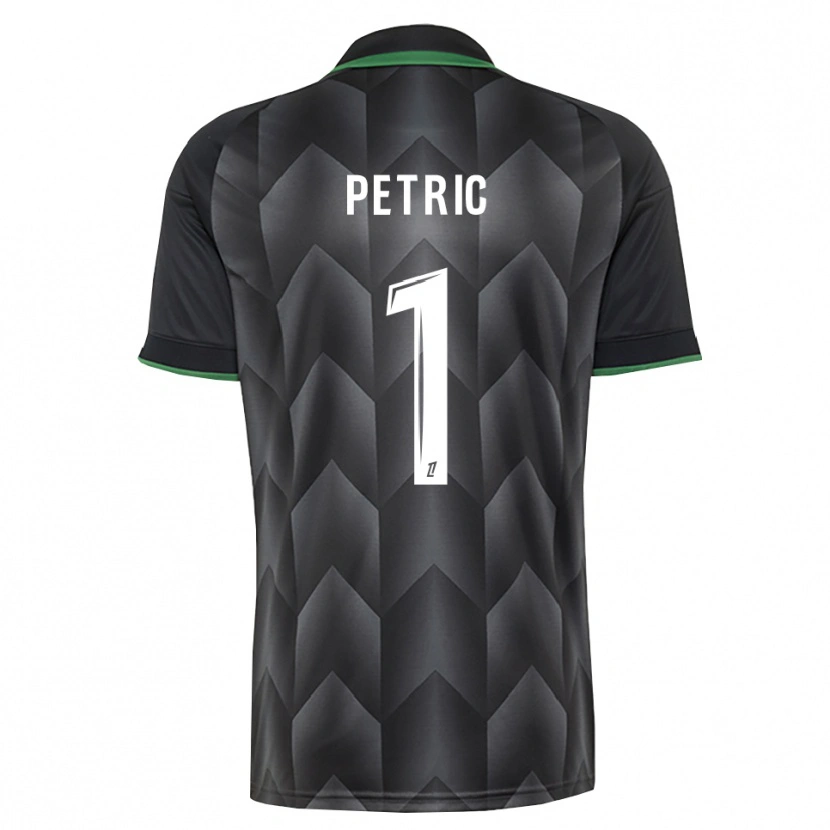 Danxen Kvinder Denis Petric #1 Hvid Sort Grøn Udebane Spillertrøjer 2026/27 Trøje T-Shirt