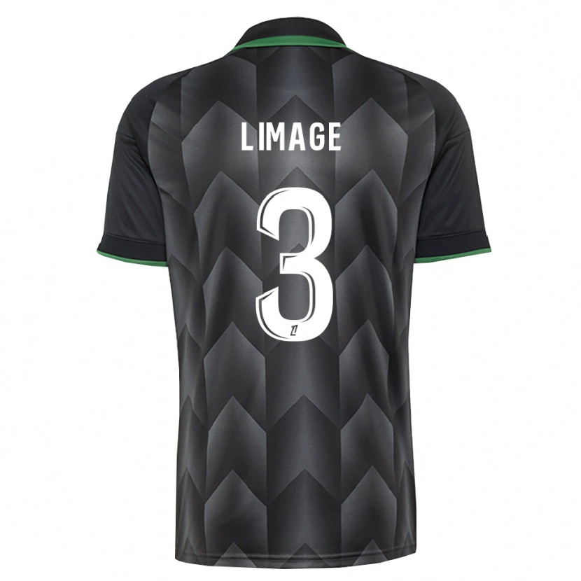 Danxen Kvinder Jennyfer Limage #3 Hvid Sort Grøn Udebane Spillertrøjer 2026/27 Trøje T-Shirt