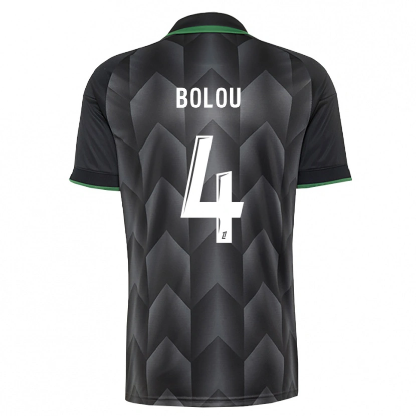 Danxen Kvinder Abraham Bolou #4 Hvid Sort Grøn Udebane Spillertrøjer 2026/27 Trøje T-Shirt