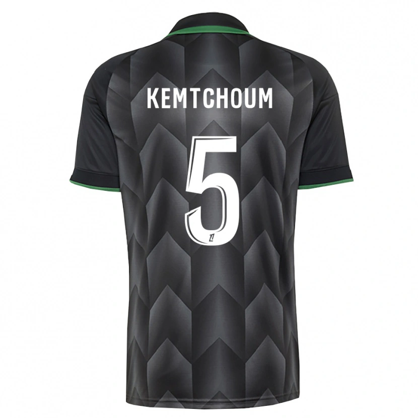 Danxen Kvinder Noé Kemtchoum #5 Hvid Sort Grøn Udebane Spillertrøjer 2026/27 Trøje T-Shirt