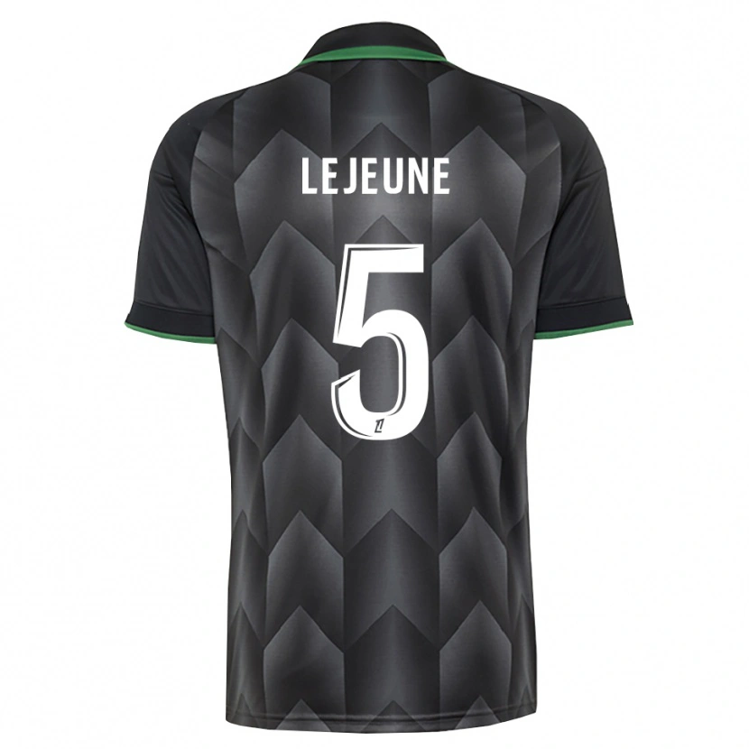 Danxen Kvinder Romane Lejeune #5 Hvid Sort Grøn Udebane Spillertrøjer 2026/27 Trøje T-Shirt