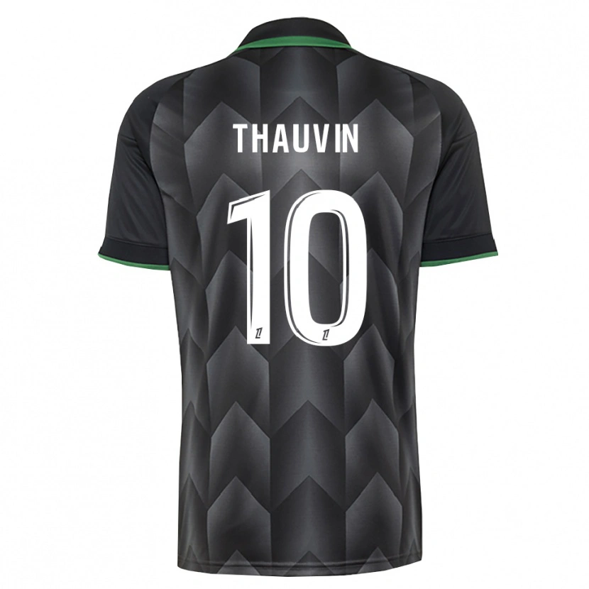 Danxen Kvinder Florian Thauvin #10 Hvid Sort Grøn Udebane Spillertrøjer 2026/27 Trøje T-Shirt